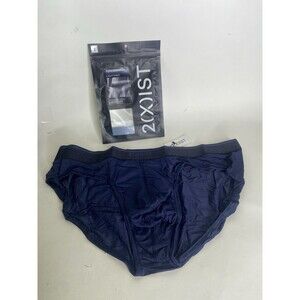 2xist Performance Lightning Speed Mesh Low Rise Brief Underwear Midnight Mens L